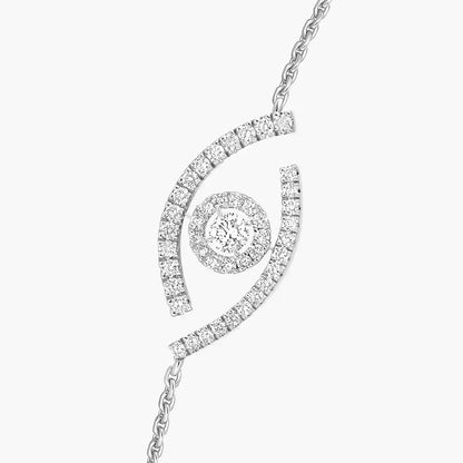 [LUXE]Lucky Eye Pave-Set Diamond Bracelet