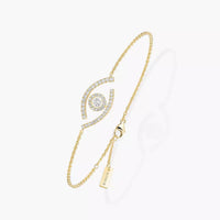 [LUXE]Lucky Eye Pave-Set Diamond Bracelet