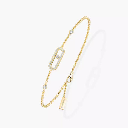 [LUXE]Move Uno Diamond Bracelet