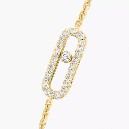 [LUXE]Move Uno Diamond Bracelet