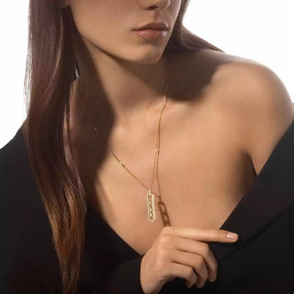 [LUXE]Diamond Necklace Move 10Th
