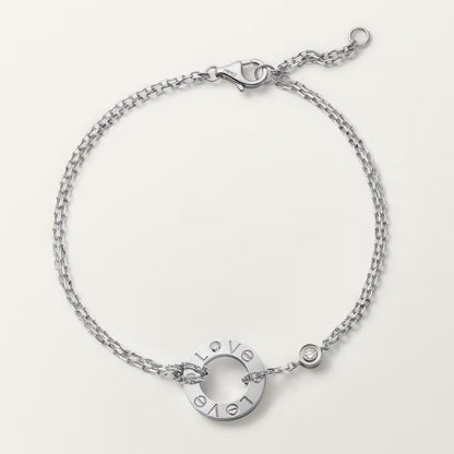 [Luxora]LOVE BRACELET 2 DIAMOND