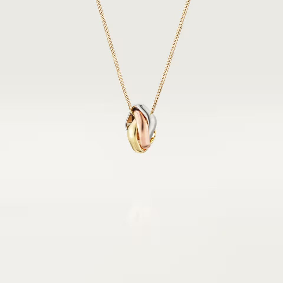 [Luxora]TRINITY CUSHION NECKLACE COLLECTION