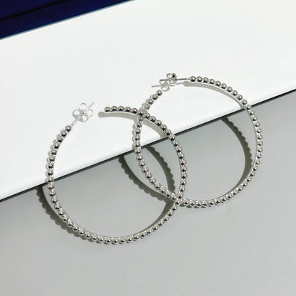 [OAK JURI] SMOOTH BEAD STUD EARRINGS