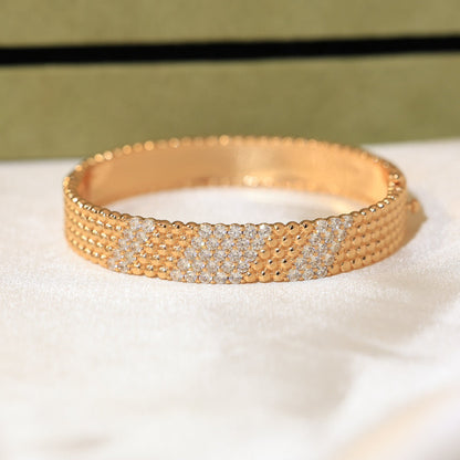 [Luxora]  FIVE-ROW DIAMOND BRACELET
