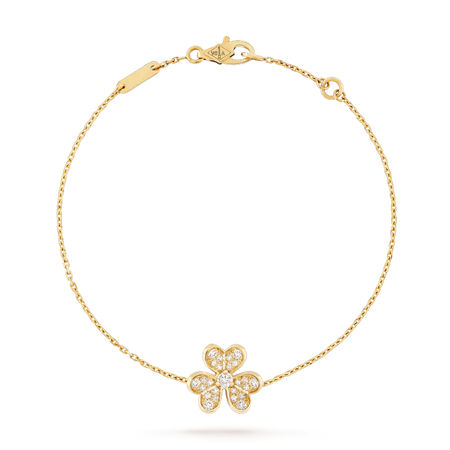 [Luxora]FRIVOLE GOLD FLOWER DIAMOND BRACELET
