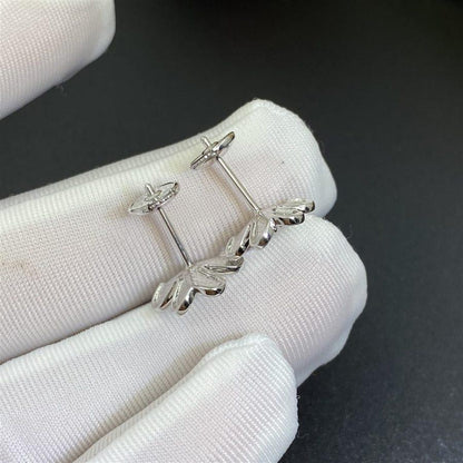 [Luxora]FRIVOLE MINI SILVER FLOWER EARRINGS