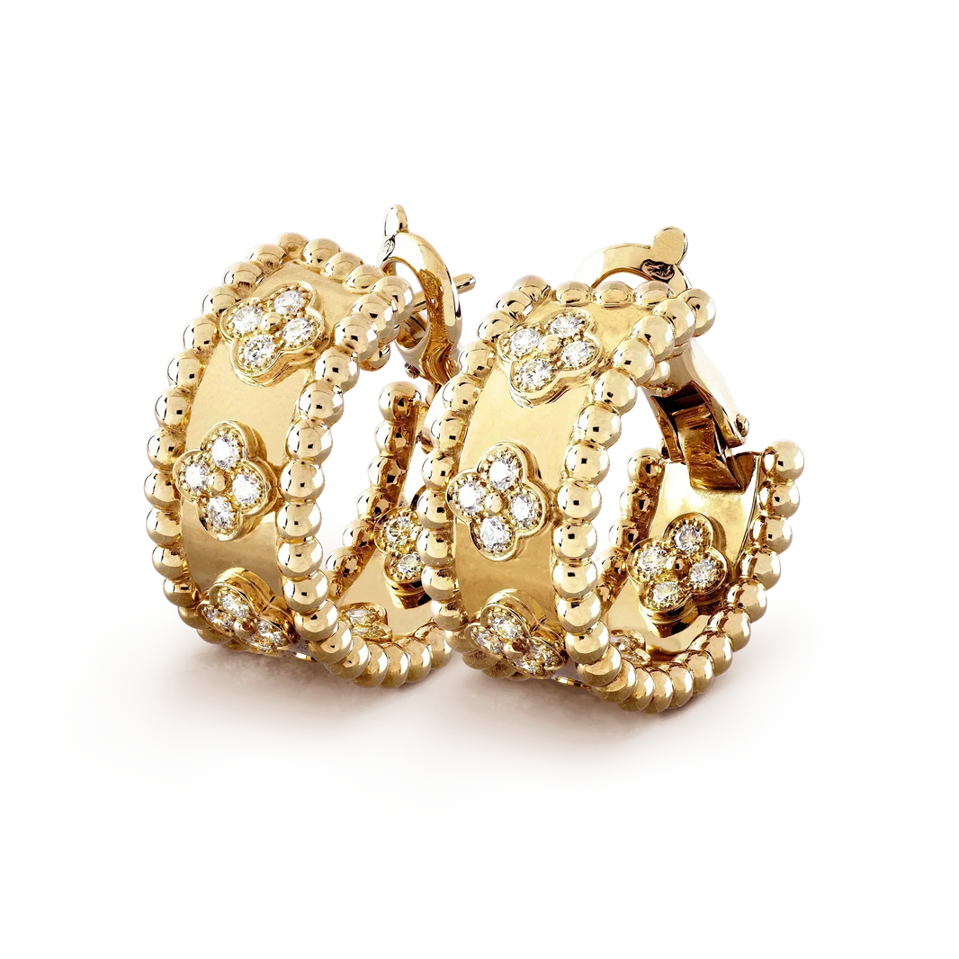 [Luxora]PERLEE DIAMOND EARRINGS