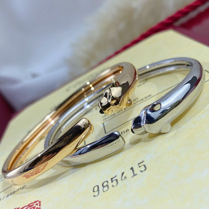 [Luxora] PANTHERE SILBER OFFENES ARMBAND