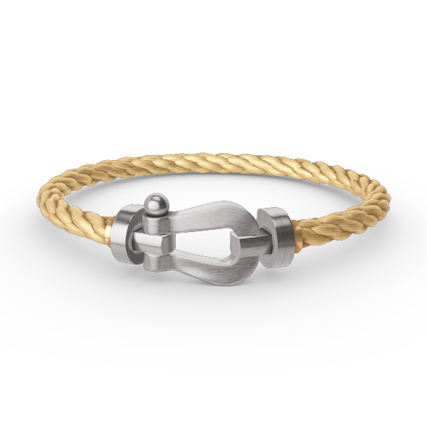 [Luxora]FORCE LARGE HORSESHOE NO DIAMOND BRACELET SILVER