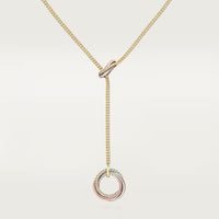 [Luxora]TRINITY DIAMONDS NECKLACE