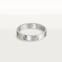 [Luxora]LOVE RING 4MM 1 DIAMOND SILVER